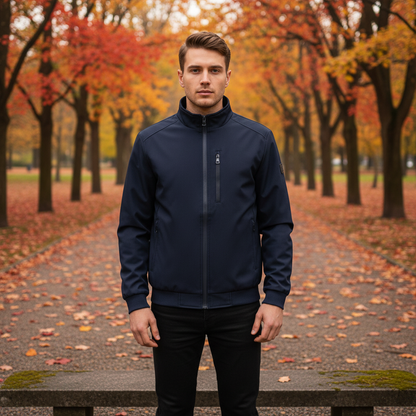 Stylish Mens Leather Jacket - Pexav