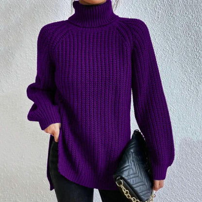 Relaxed Fit Women's Crew Neck Pullover