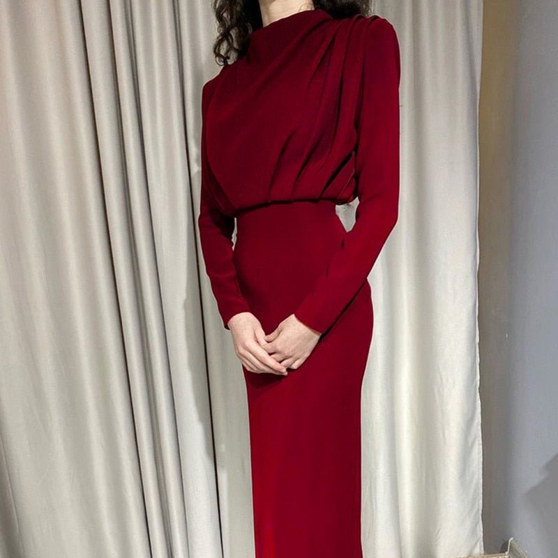 Classic Fit Knee Length Women's Dress