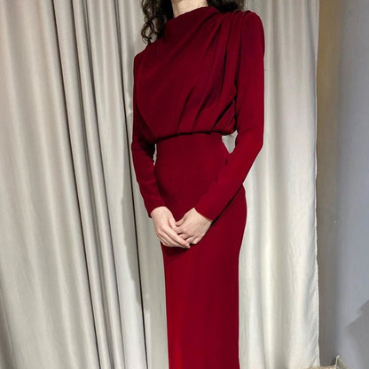 Classic Fit Knee Length Women's Dress