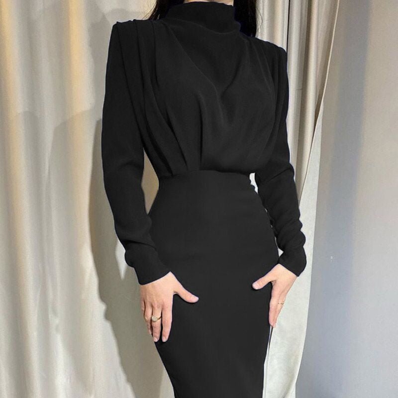 Classic Fit Knee Length Women's Dress
