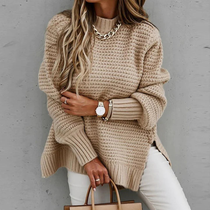 Women's Cozy Big Knit Sweater - Nocini