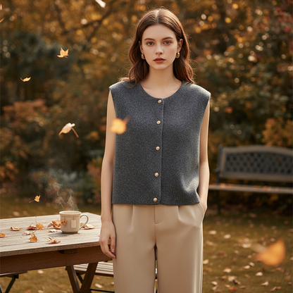 Timeless Fit Waistcoat for Women - Pexav