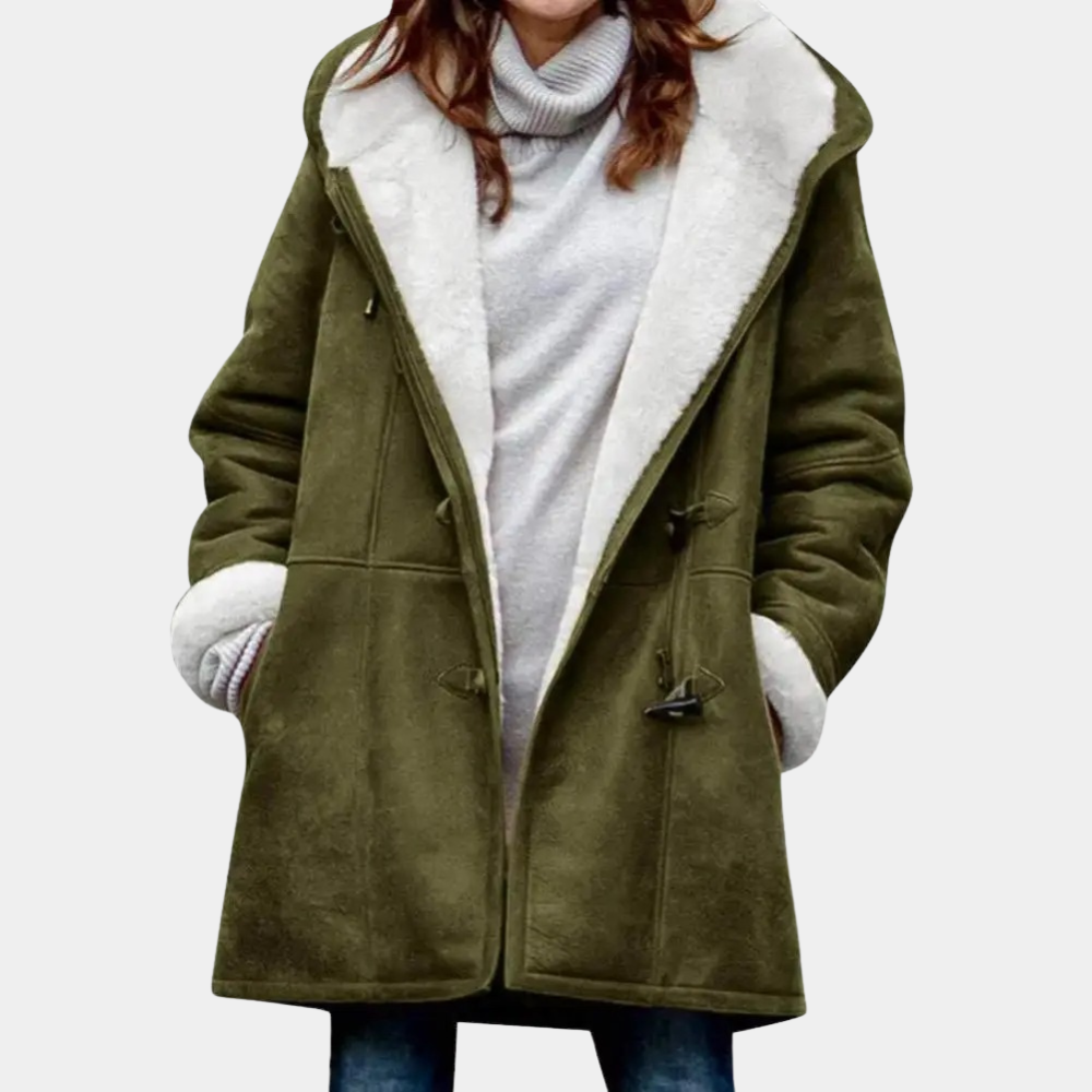 Soft Fleece Oversized Hooded Winter Jacket