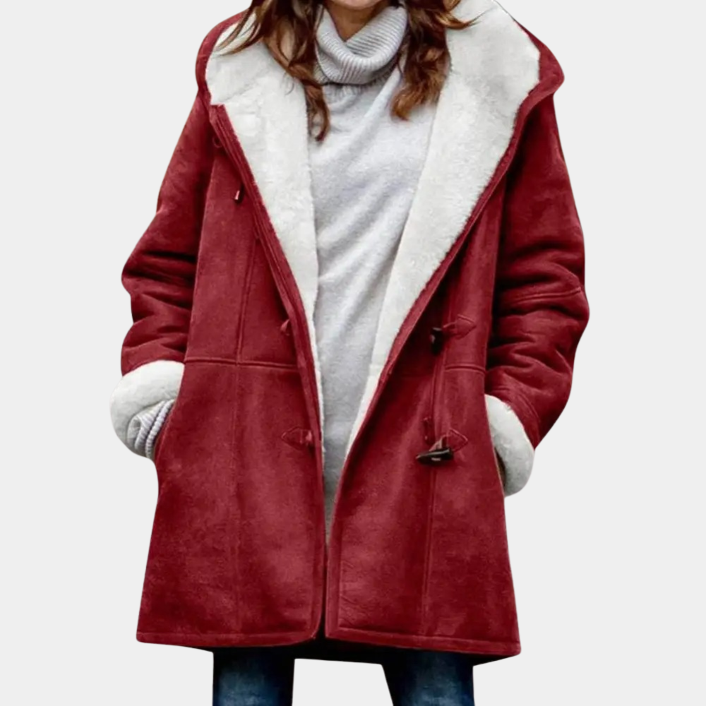 Soft Fleece Oversized Hooded Winter Jacket