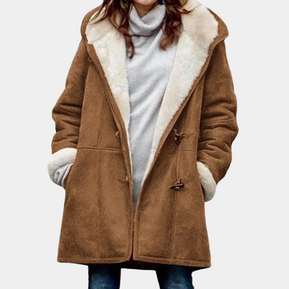 Soft Fleece Oversized Hooded Winter Jacket