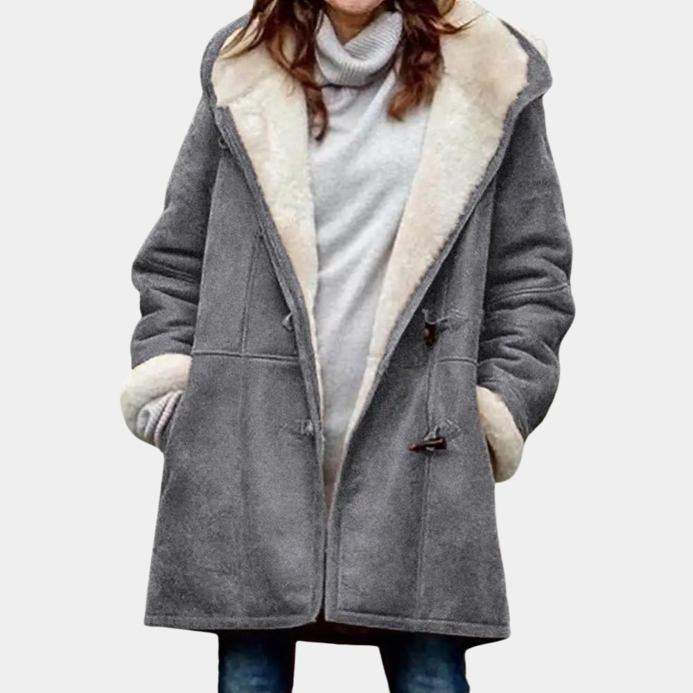 Soft Fleece Oversized Hooded Winter Jacket