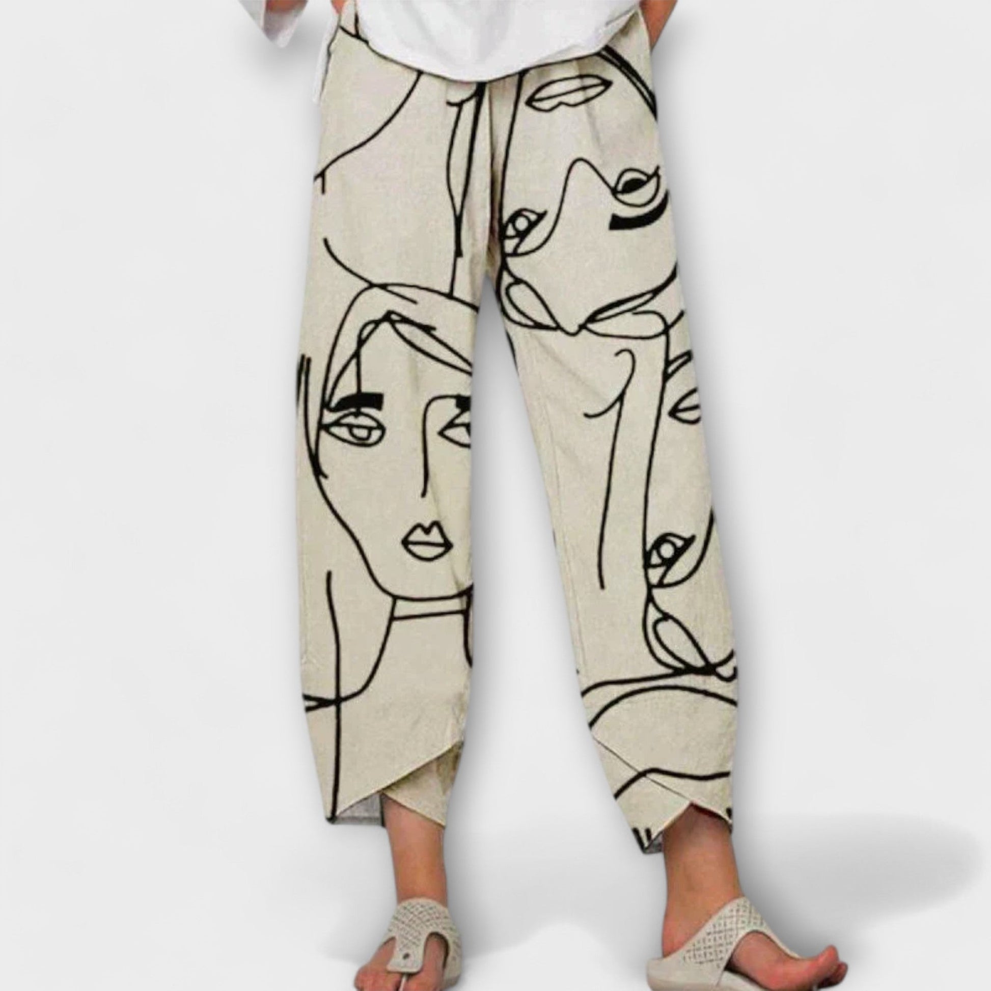 Nahia - Chic Womens Trousers - Olytrend