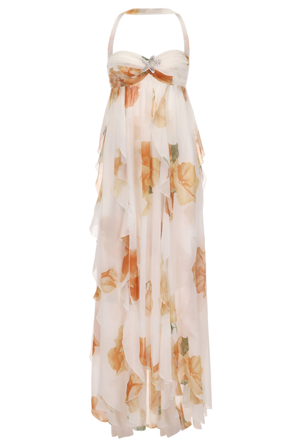 Gwen™ | Chic Strapless Long Dress