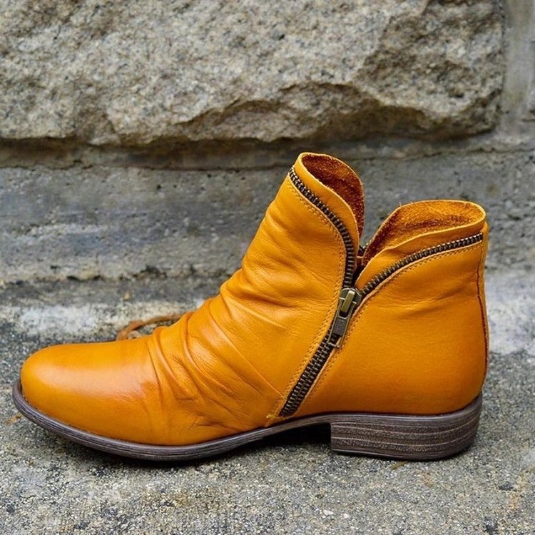 Mila - Chic Low Heel Boots