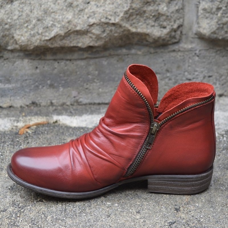 Mila - Chic Low Heel Boots