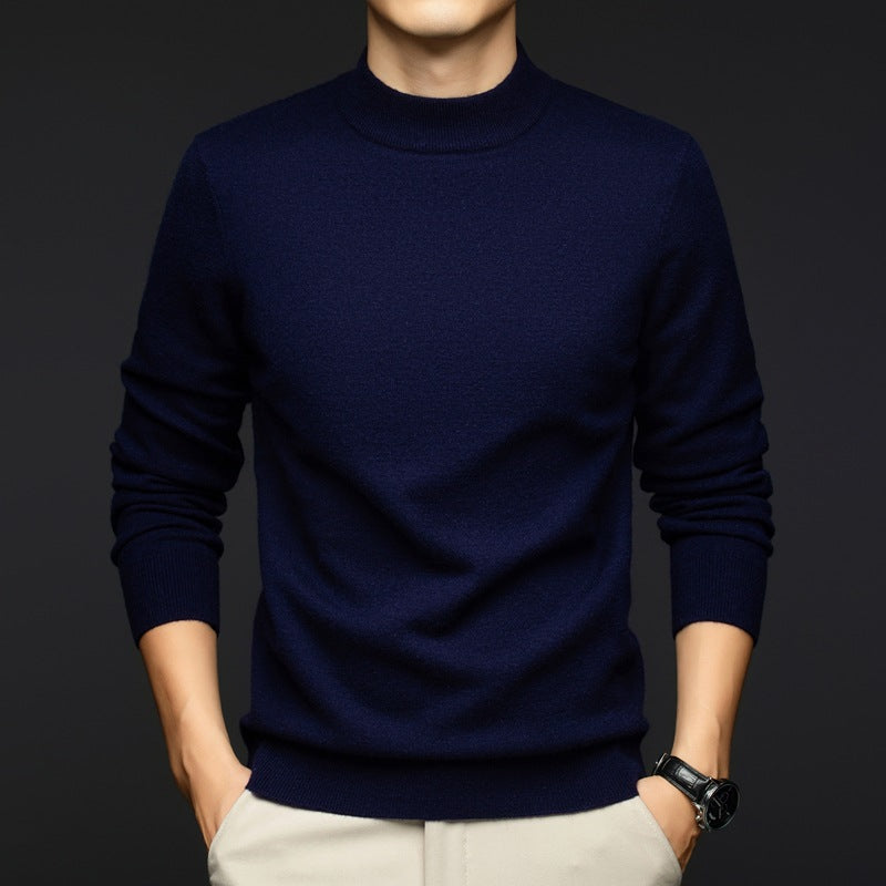Classic Fit Men's Cotton Crew Neck Sweater