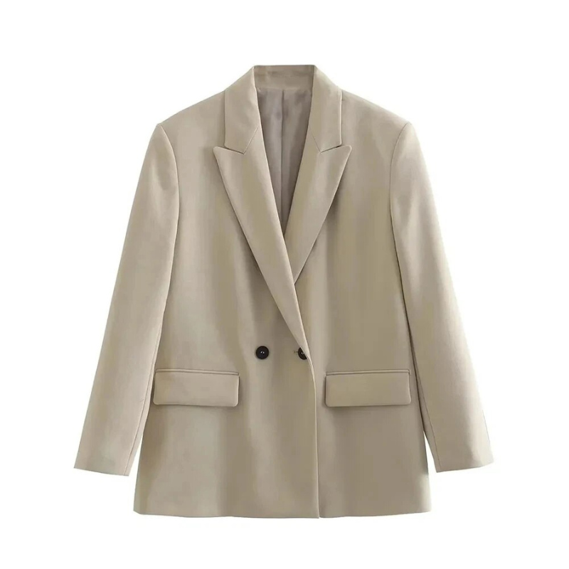 Relaxed Fit Women's Blazer Jacket - Nocini