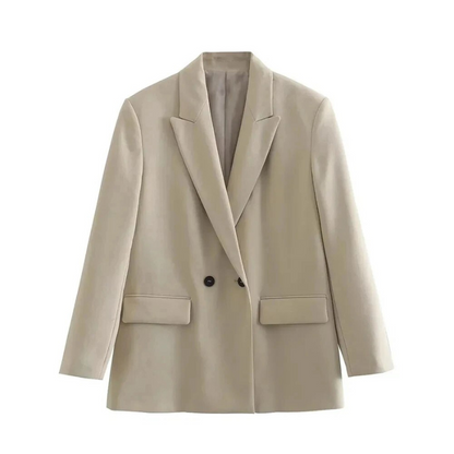 Relaxed Fit Women's Blazer Jacket - Nocini