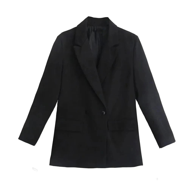 Relaxed Fit Women's Blazer Jacket