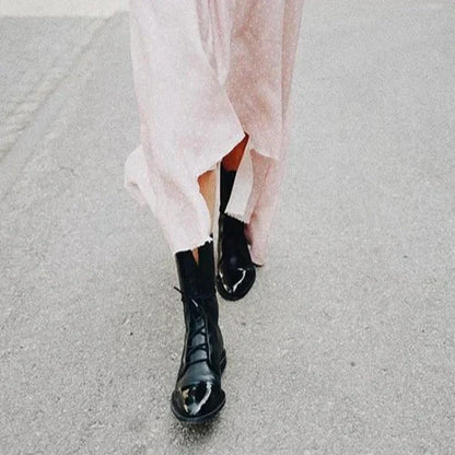Retro Style Ankle Boots
