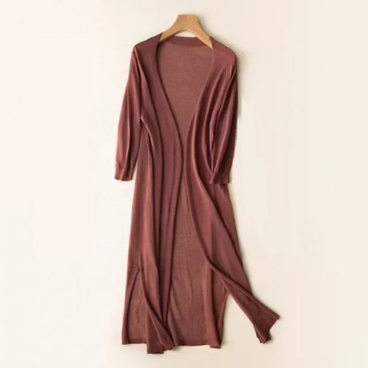 Soft Women's Oversized Open Front Cardigan Sweater - Nocini