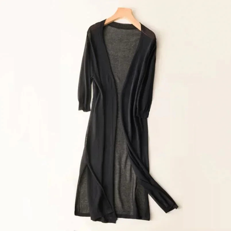 Soft Women's Oversized Open Front Cardigan Sweater