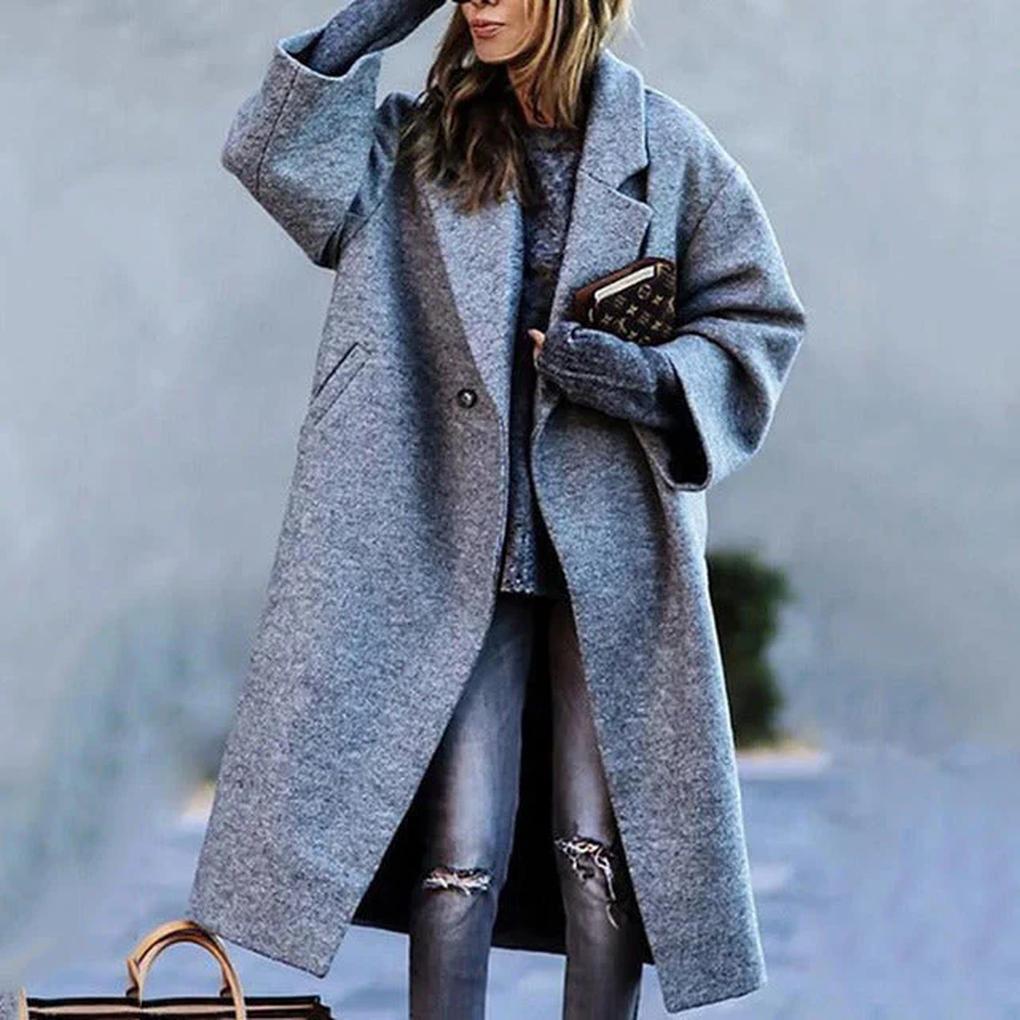 Warm Winter Long Jacket – Cozy Outerwear for Cold Days