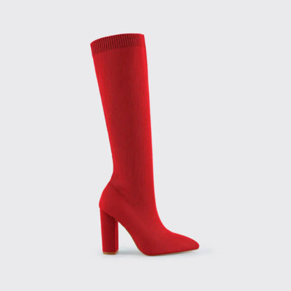 Tall Elastic Women's Boot Shoes