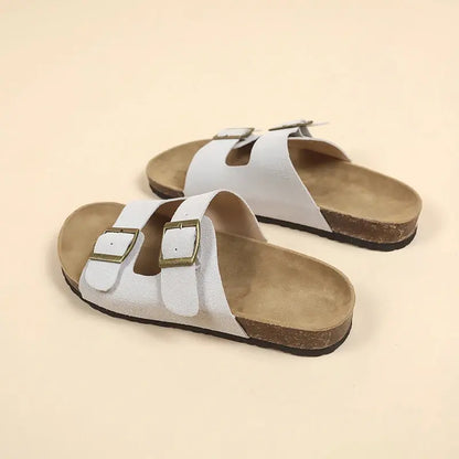 Grip Sole Cork Flip Flops for Women
