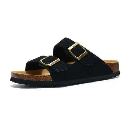 Grip Sole Cork Flip Flops for Women