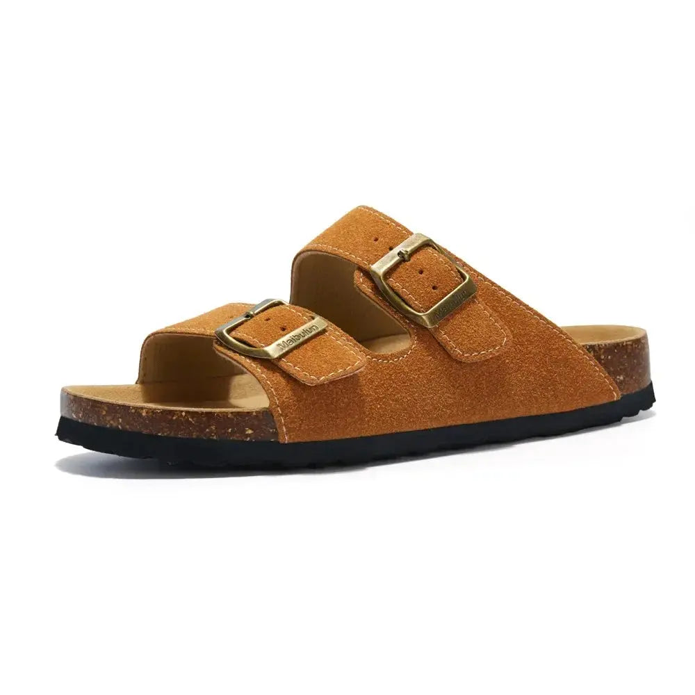 Grip Sole Cork Flip Flops for Women