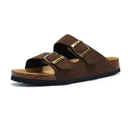 Grip Sole Cork Flip Flops for Women