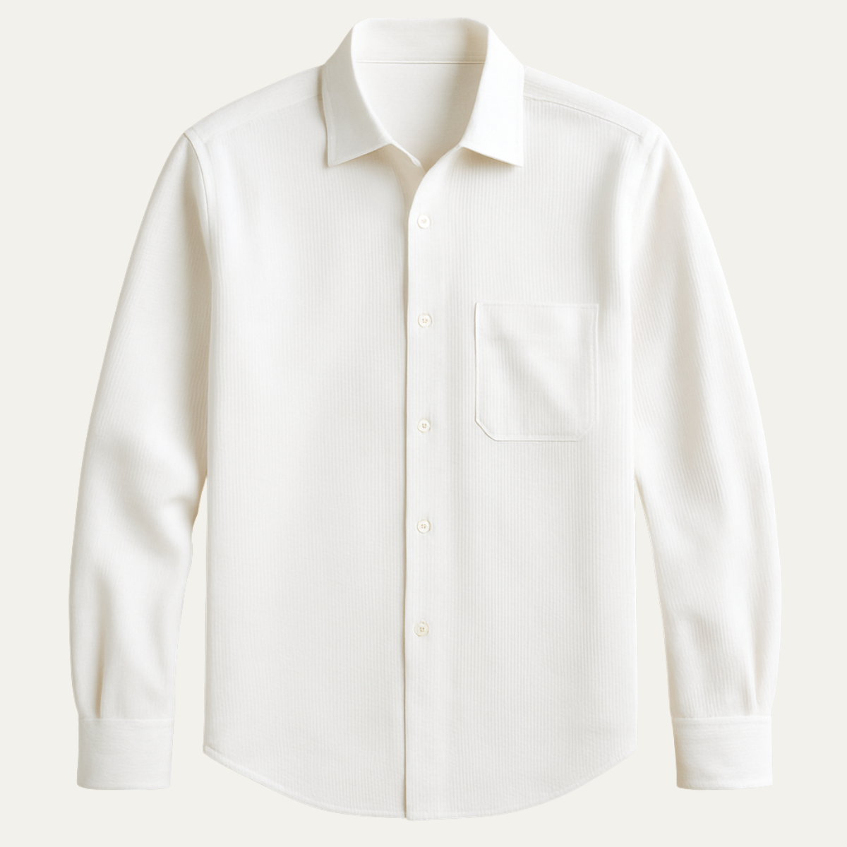 Classic Fit Men's Dress Shirt - Slim Style Business Shirt