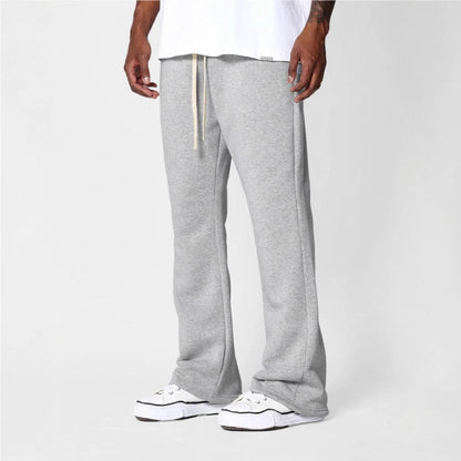 Men's Fleece Joggers – Soft Cotton – Casual Loose Fit - Nocini