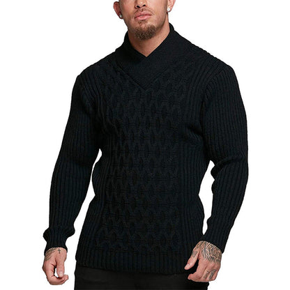 Men's Slim Fit Crew Neck Sweater