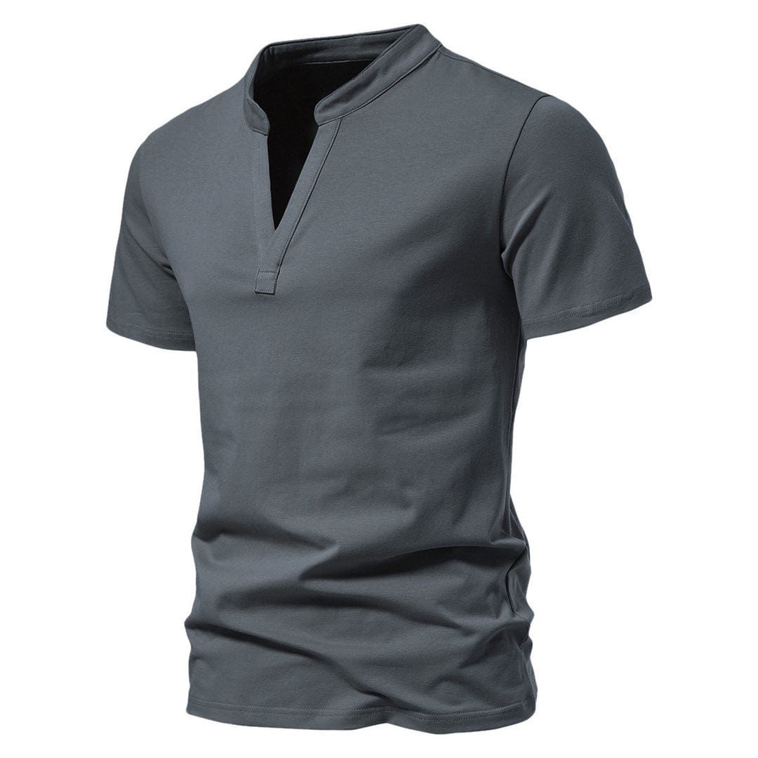 Classic Men's V-Neck Tee - Soft & Relaxed Fit