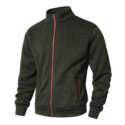 Classic Fit Mens Zip Up Coat