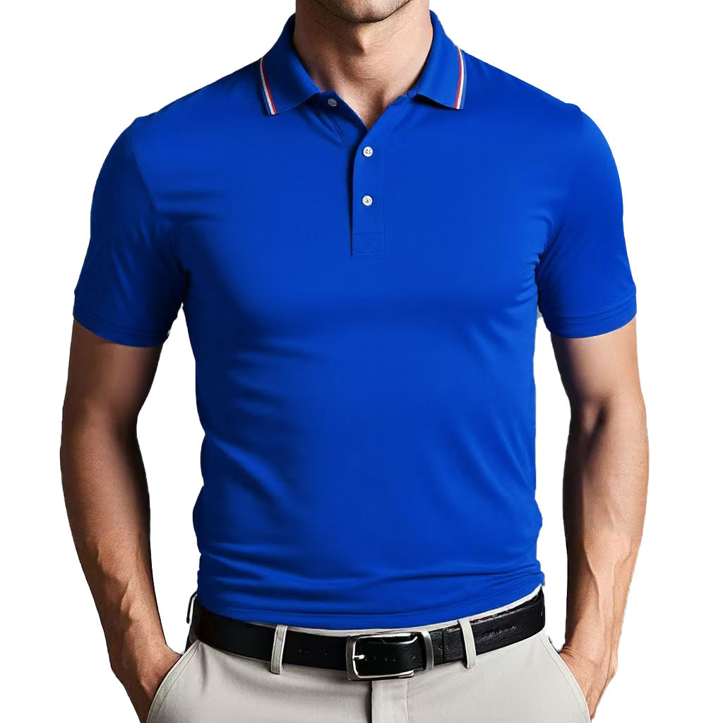 Men's Slim Fit Breathable Polo Shirt