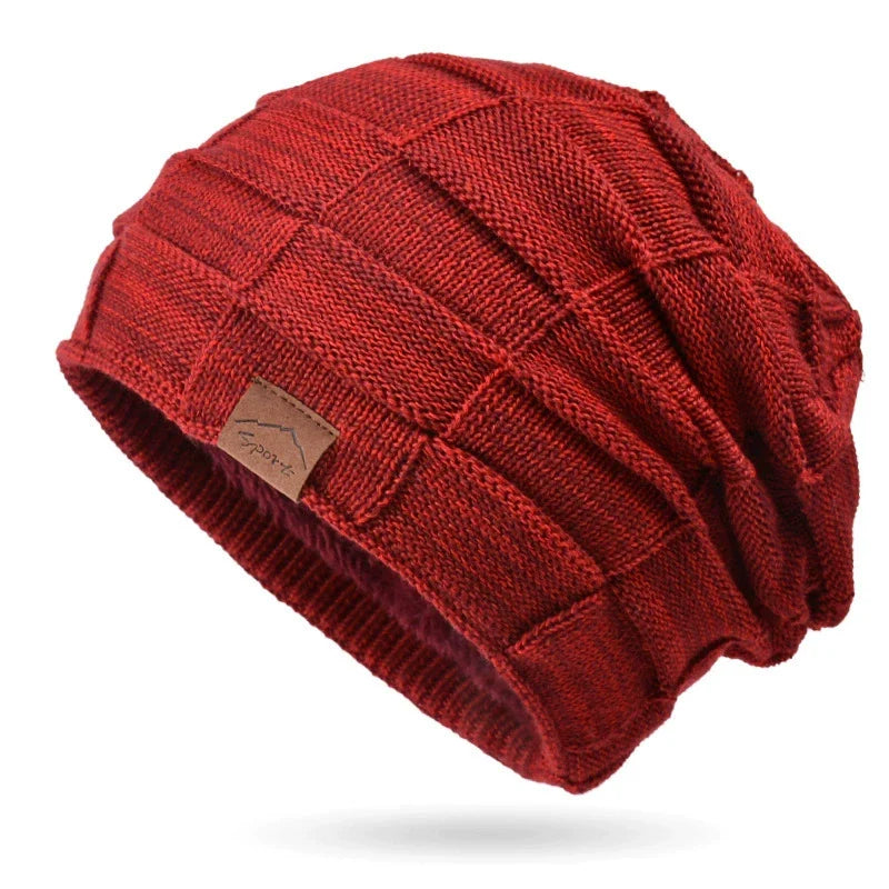 Soft Plush Winter Beanie | Warm Cozy Knit Hat