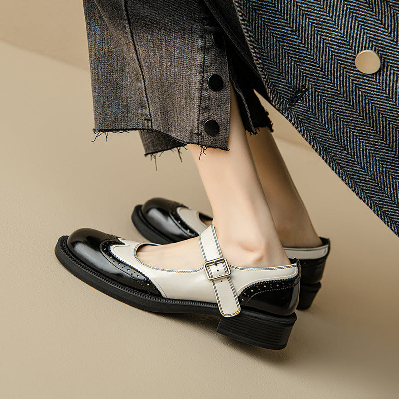 Comfortable Mary Jane Flat Shoes for Daily Wear