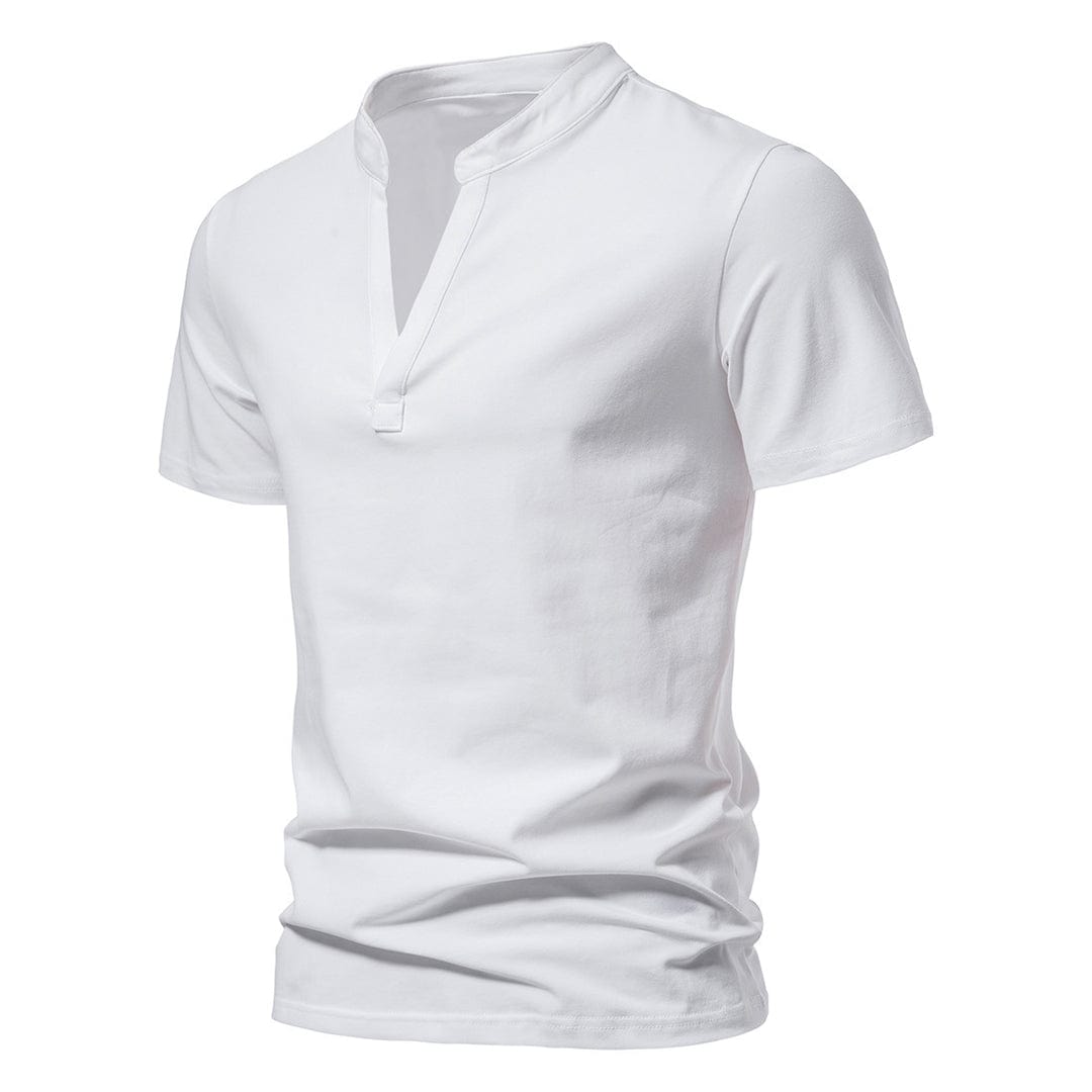 Classic Men's V-Neck Tee - Soft & Relaxed Fit