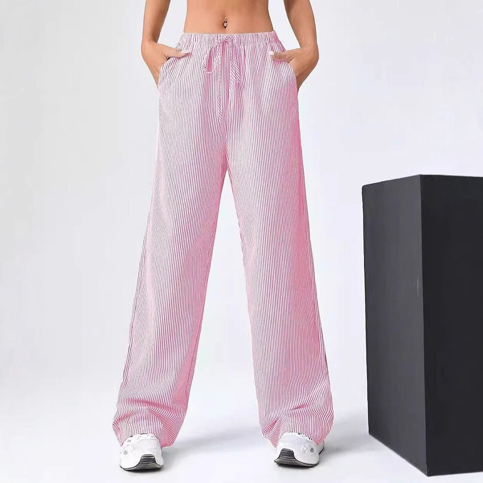 Comfortable Women's Straight Leg Cotton Pants