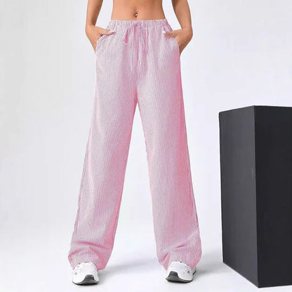 Comfortable Women's Straight Leg Cotton Pants