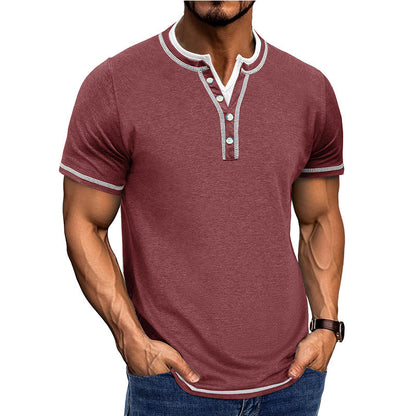 Classic Men's Short Sleeve Casual Tee