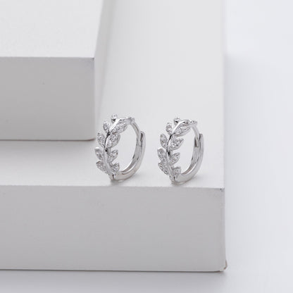 Luxurious Sterling Silver Drop Earrings