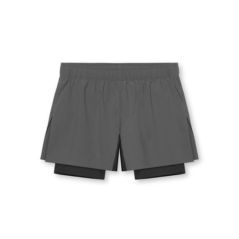 Men's Sports Shorts - Slim Fit - Moisture Wicking Active Wear
