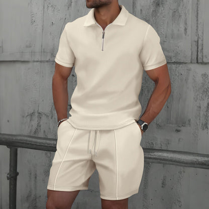 Men's Classic Polo Shirt - Casual Fit - Short Sleeve - Nocini