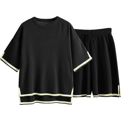 Cozy Women's Sweater Set Soft Knit Casual Wear