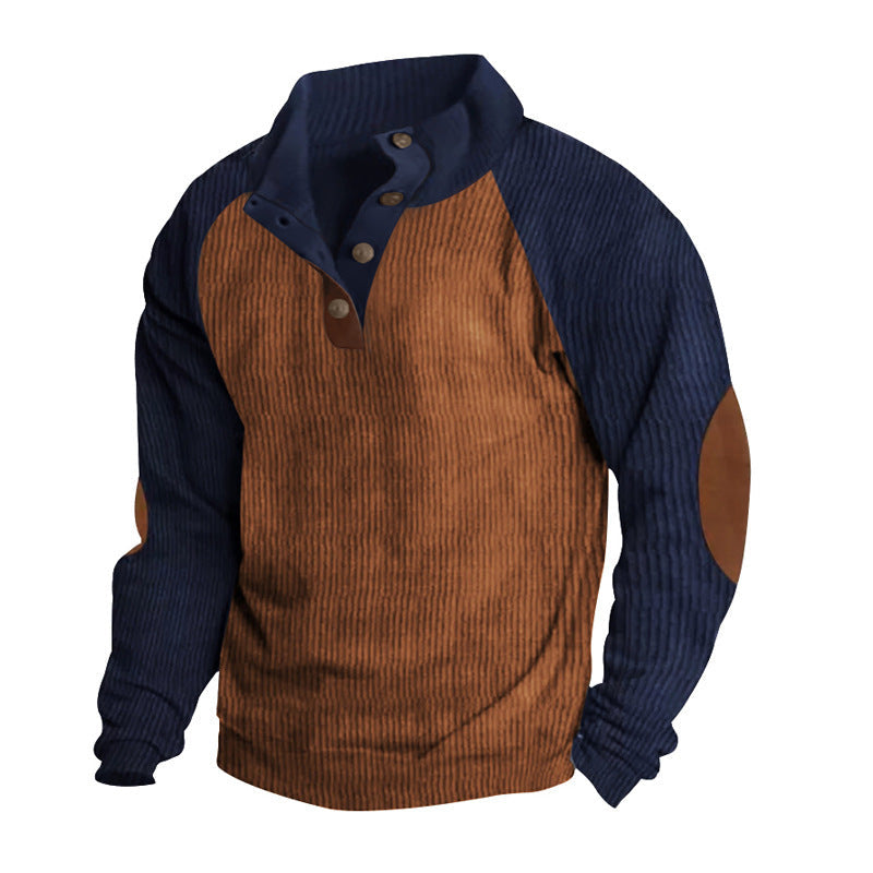 Classic Fit Men's Textured Sweatshirt