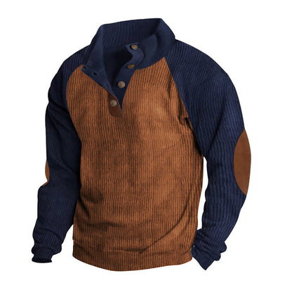 Classic Fit Men's Textured Sweatshirt