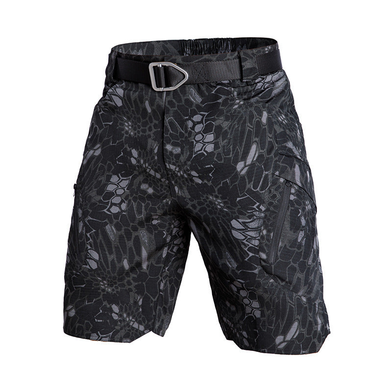 Comfortable Women's Cargo Shorts with Elastic Waistband