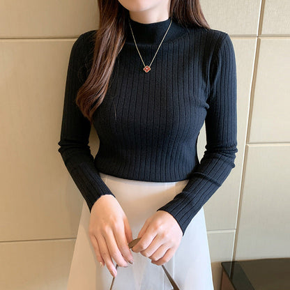 Soft Crew Neck Sweater for Daily Wear
