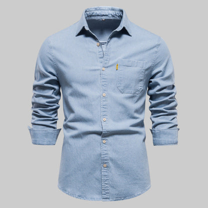 Classic Fit Blue Jeans Shirt