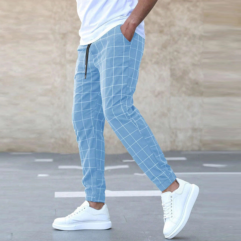 Comfortable Checkered Pants for Men - Nocini